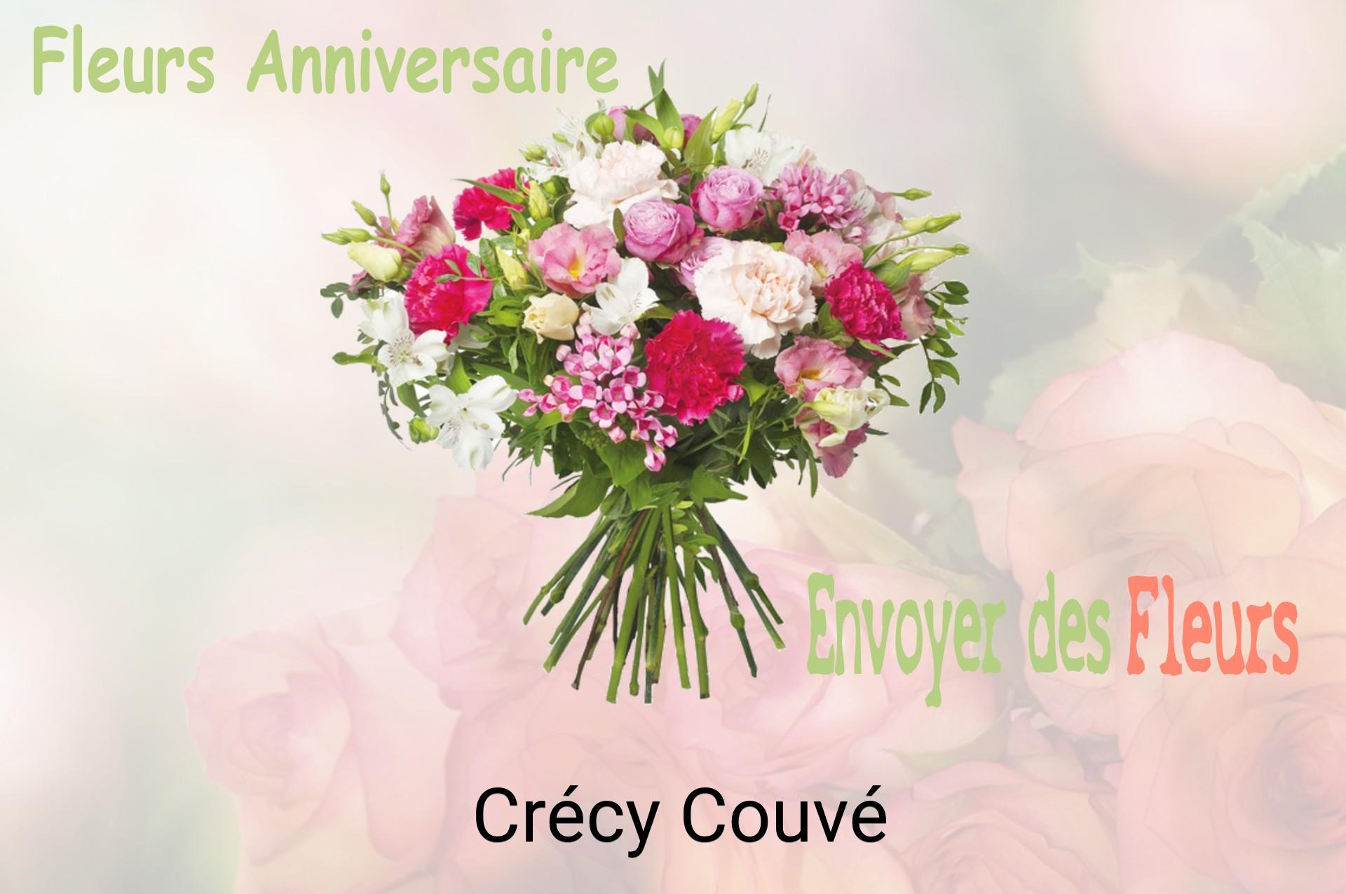 Bouquet de fleurs d’anniversaire livré à Crécy-Couvé