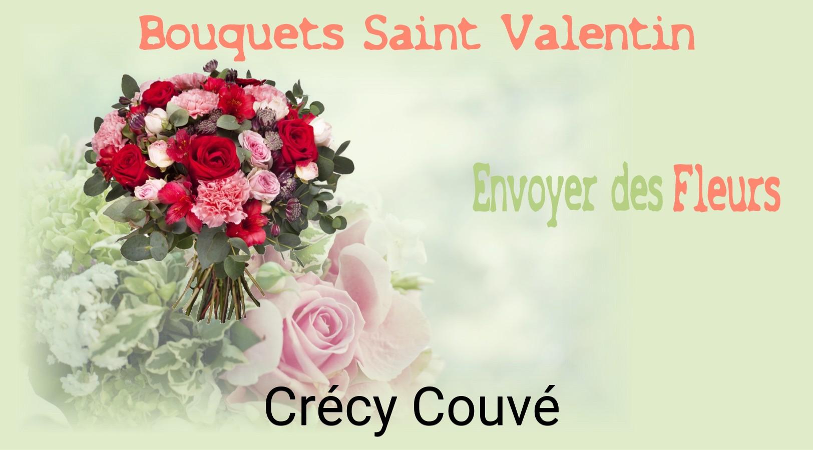 Roses de Saint-Valentin livrées à Crécy-Couvé